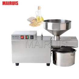 Intelligent Oil Press Stainless Steel Hot Cold Oil Extraction Temperature Control Sesame Oil Peanut Oil Pressing Machine