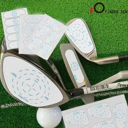 Inne produkty golfowe Design Driver Impact Tape Labels Golf Impact Stickers for Swing Training Irons Putters and Woods 230707