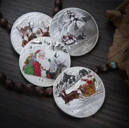 Medalha de moeda personalizada lembrança de véspera de natal de artes e ofícios