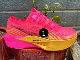 2023 新 Zoomx Vaporfly Next% 3 ホワイトジェイドアイス女性ランニングシューズ男性/女性/子供ランニングシューズユース GS ピンクオレンジマラソンランニングスニーカー