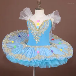 Stage Wear Gonna da balletto per bambini Tutu Little Swan Dance Performance Abbigliamento Ragazza professionale