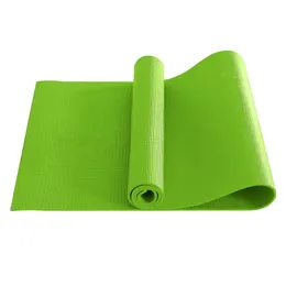 Extra dicke Yogamatte, 24 x 72 x 0,24, Dicke 6 mm – umweltfreundliches Material, grün