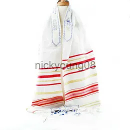 Châles Talit Châle de prière Israël 55x180cm Polyester Talit Sac à fermeture éclair Tallis Écharpes de prière israéliennes Priez Wraps Châle de prière Talis x0711