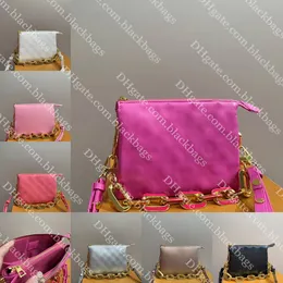 Gold Kette Umhängetasche Luxus Designer Echtes Leder Umhängetasche Klassische Geprägte Brief Handtasche Hohe Qualität Frauen Taschen