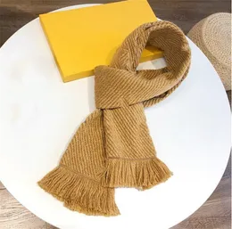 sciarpe unisex 100% lana classica lettera Wrap Scialle unisex in cashmere da donna e ragazzo Scialli lame originali con scatola