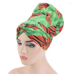 Ethnische Kleidung Casual Travel Abschnitt Turban Mütze Frühling und Herbst Druckbandrunde Atmungsfreies Paket Kopftuch warmer Windschutzschalel