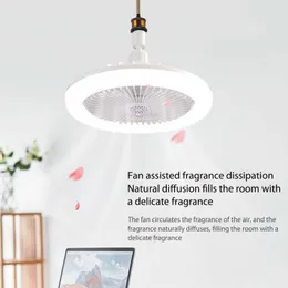Electric Fans 30W Ceiling Fan With Light Control Ceiling Fan Light Rotation Electric Fan Lamp Chandelier Cooling Fan For Bedroom