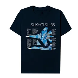 Blazers russo sukhoi su35 lutador camiseta masculina de manga curta t camisa de algodão masculino streetwear haruku