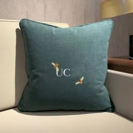 Luxury Designer Decorative Throw Pillow Fashion Classic Letter G Cushion Home Textiles Car Sofa Cashmere Pillowcase High Quality