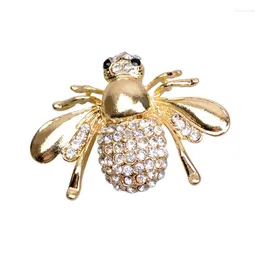 Broszki wykwintne modne Rhinestone zwierzęca broszka urocza pszczoła ze stopu dla kobiet Fine Jewelry