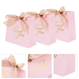 Gift Wrap 30 Pcs Candy Holder Pink Party Goodies Maid Honor Gifts Fruit Bag Birthday Sweets Packaging