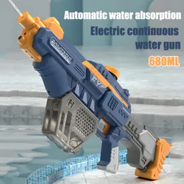 Silah Oyuncakları Kids Elektrikli Su Patlamaları Çocukların Yüksek Yayını Güçlü Şarj Enerjisi Otomatik Sprey Kidtoy Hediyeleri 230711