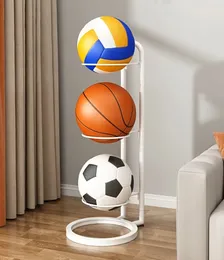 Suportes de armazenamento Racks Rack interno de armazenamento de basquete infantil Colocar bola Futebol Cesto de armazenamento Rack colocado Jardim de infância Suporte de suporte de vôlei Espaço 230710