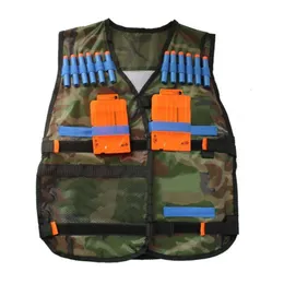 Toy Tents Tactical Vest Kit Adjustable with Storage Pockets fit for Nerf N Strike Elite Team 230711