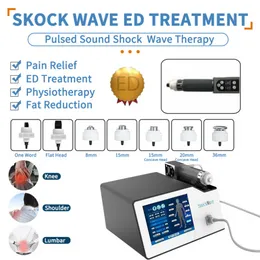 Massageador de corpo inteiro vendendo instrumentos de fisioterapia por ondas de choque eletromagnéticos para terapia ed, redução de celulite, alívio da dor