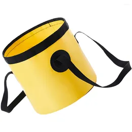 Dinnerware Sets Camping Foldable Bucket Foot Soaking Portable Folding Wash Basin Collapsible Water