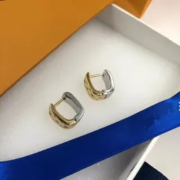 With BOX Women's earrings designer studs high quality stainless steel low allergy earrings classic fashion jewelry gift