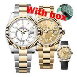 Fashion Luxury watches mens Automatic Mechanical Sapphire Glass 42MM Stainless Steel sky DHgate Montre luminous Waterproof Movement Men Watches High Quality