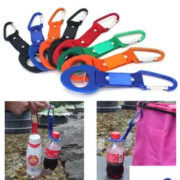 Key Rings Ups Water Bottle Holder With Hang Buckle Carabiner Clip Ring Fit Cola Shaped For Daily Outdoor Use Rubber Carrier 6.16 Dro Dh69X