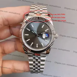 U1 St9 Mens Watch Designer 41mm Yeni Çember Yeni Bağlantılar Safir Crystal 904L Paslanmaz Çelik Su Geçirmez Saatler Erkekler İçin Saatler