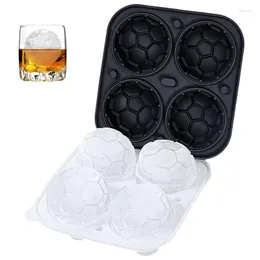 Baking Moulds Soccer Ice Mold Ball Maker Round Cube Rugby Basketball 3D Silicone Chocolate Molds