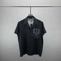 2023SS Erkek Giyim Erkek Tasarımcıları Tişörtler Geometrik Desen Adam Rahat Gömlek Erkek Lüks Giyim Giyim Paris Street Trend Hip Hop Üstler Tees Giyim Tshirts CS20