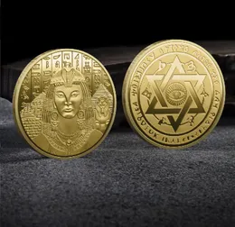 Arts and Crafts Lucky Herdenkingsmunt Gouden zilveren munt herdenkingsmedaille