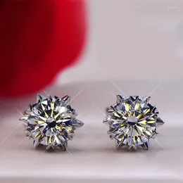 Örhängen Huitan Enkel Snygg Kvinnor Briljant Cubic Zirconia Örhänge För tonåringar Födelsedag Jubileum Presentkort Smycken