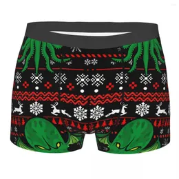 Mutande Cthulhu Ugly Xmas Man's Boxer Slip Alien Altamente traspirante Regali di compleanno di alta qualità