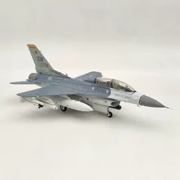 Aircraft Modle Diecast Metal Alloy For F 16 6C 6D Falcon Team US Air Force Model 1 72 Scale Fighter Toy Collection 230710