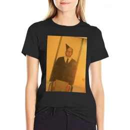 女性のポロハッピーバースデーコリンロビンソン II Tシャツシャツグラフィック Tシャツ半袖女性の服