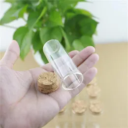 Storage Bottles 12 Pieces 30 80mm 40ml Glass Bottle Stopper Spicy Container Mini Jars Vial Cork DIY Craft