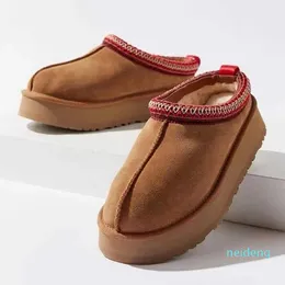 Designer botas de neve sandálias femininas plataforma quente bota australiana chinelo interno sapato de inverno booties preguiçosos de pele
