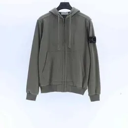 Stone Marka Ada Hoodie Tasarımcı Mens Topstoney Tshirts Sweatshirt Pusula İşlemeli kol bandı pamuk yaz kapüşonlu kazak ceketi 17li