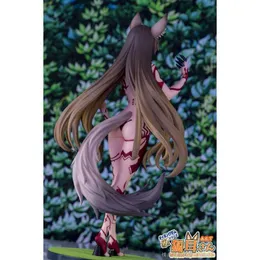 Figuras de brinquedo de ação 32cm anime sexy figura orelhas linda menina brinquedo temperatura mutável cor nude decoração modelo bonecas presente coletar