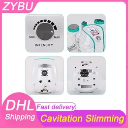 Pro 80K Cavitation Ultrasonic Weight Reduce Fat Loss Photon Multipolar RF Skin Care Radio Frequency Salon Body Slimming Face Lifting Skin Tightening Machine