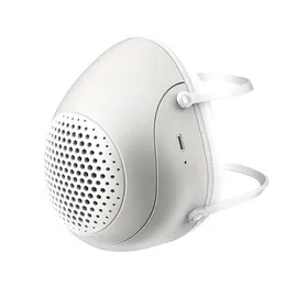 PM2 5 Staubmaske, intelligente elektrische Ventilatormaske, umweltfreundlich, atmungsaktiv, Anti-Smog, staubdicht, für den Außenbereich, mit 4 Filtern231x