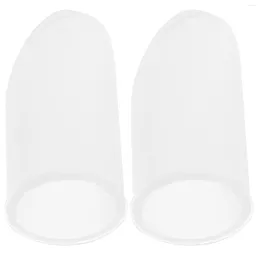 Dinnerware Sets 2 Pcs Pourer Silicone Cover Protective Kettle Spout Clear Teapot Stopper Decorative Sleeve Silica Gel