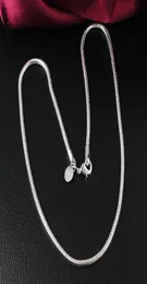 Großhandel Günstige 925 Silber Überzogene 3 MM 4 MM Kette Halskette Länge 16-24 zoll Mode männer Schmuck top Qualität Kostenloser Versand3483848
