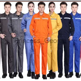 Anderen Kleding Werkkleding Werkkleding Kleding Heren Dames Lange mouwen Werklieden Uniform Autowerkplaats Werkpak Mechanische reparateurs Overall x0711