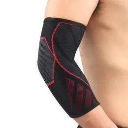 Kniebeschermers 1 STKS Crossfit Elastic Gym Sport Elleboog Beschermende Pad Absorberen Zweet Basketbal Arm Sleeve Brace