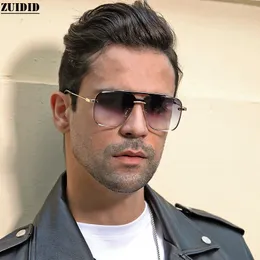 2021 Novo Estilo Óculos de Sol Quadrados Para Homens Óculos de Sol Vintage Feminino Óculos de Moda Marrom Oculos De Sol Masculino Zonnebril Heren