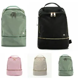 Lulu Designer Bag은 대용량 야외 스포츠 숄더백 Lu 레몬 여행 백팩 캐주얼 패션 라이트 스토리지 가방과 함께 표준입니다.