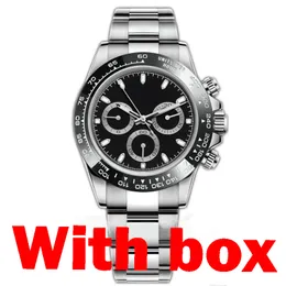 Mens Watch Man Folding Buckle Luxury Watch Designer Watches 고품질 방수 스테인리스 스틸 Sapphire