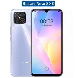 Huawei Nova 8 SE 5G الهاتف المحمول 8GB RAM 128GB ROM 3800MAH بطارية 64.0 ميجابكسل كاميرا رئيسية 6.53 بوصة شاشة OLED Android 10