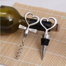 Heart Shade Set Corkscrew Metal Wine Opener Hochzeit Geschenke Gefällelt Küchenbar -Werkzeuge 50pieces (25pairs) 08 228 J2 0528