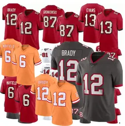 安いVita Vea Tom Brady Baker Mayfield Jersey Mike Evans Devins Devin White Lavonte David Chris Godwin Antoine Winfield Jr Mike Alstott Tristan Wirfsカスタムフットボールジャージ