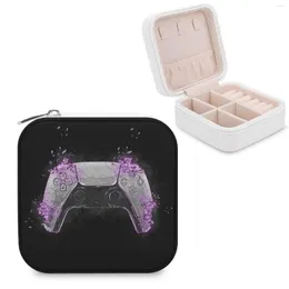 Jewelry Pouches Playstation 5 - Controller Shattered ( Pink ) Storage Box 2023 Organizer Travel Portable Case Boxes