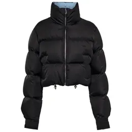 ホットセールデザイナーダウンジャケットの女性パーカファッション逆三角袖の取り外し可能なダウンパーカーベスト冬のショートコートジャケットサイズ