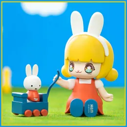 Scatola cieca Kimmy Friends Rabbit Girl Series Blind Box Toy Girl Kawaii Doll Caja Ciega Action Character Toy modello Mystery Box 230711